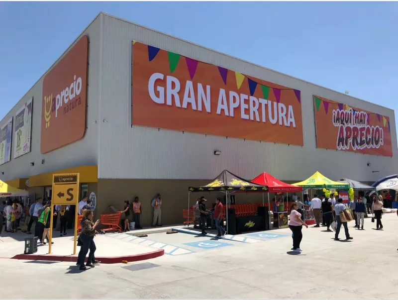 Interior de tienda naturista Aprecio Natura en Tijuana