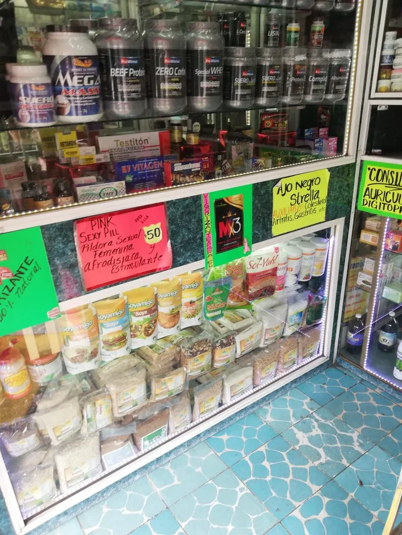 Interior de tienda naturista Arte - Sano - Naturista en Ciudad de México