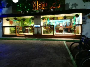 Interior de tienda naturista BIO-Natural Suc. Constituyentes en Playa del Carmen