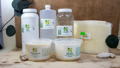 Interior de tienda naturista BioAlei en Ciudad de México