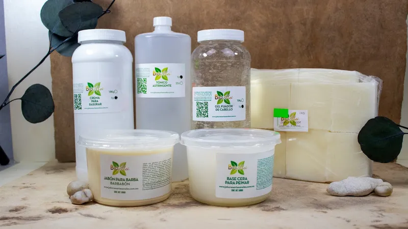 Interior de tienda naturista BioAlei en Ciudad de México