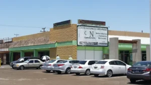 Interior de tienda naturista C N Centro Naturista Santa María en Mexicali