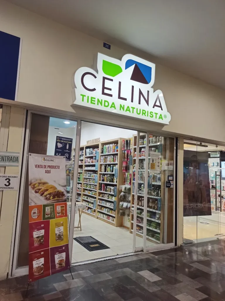 Interior de tienda naturista CELINA Tienda Naturista (Plaza Juárez) en Juárez