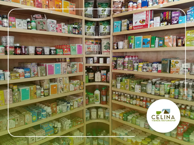 Interior de tienda naturista CELINA Tienda Naturista (Plaza Juárez) en Juárez