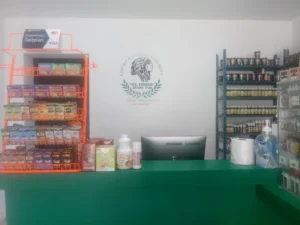 Interior de tienda naturista Centro Botánico Naturista EL INDIO en Ciudad Obregón