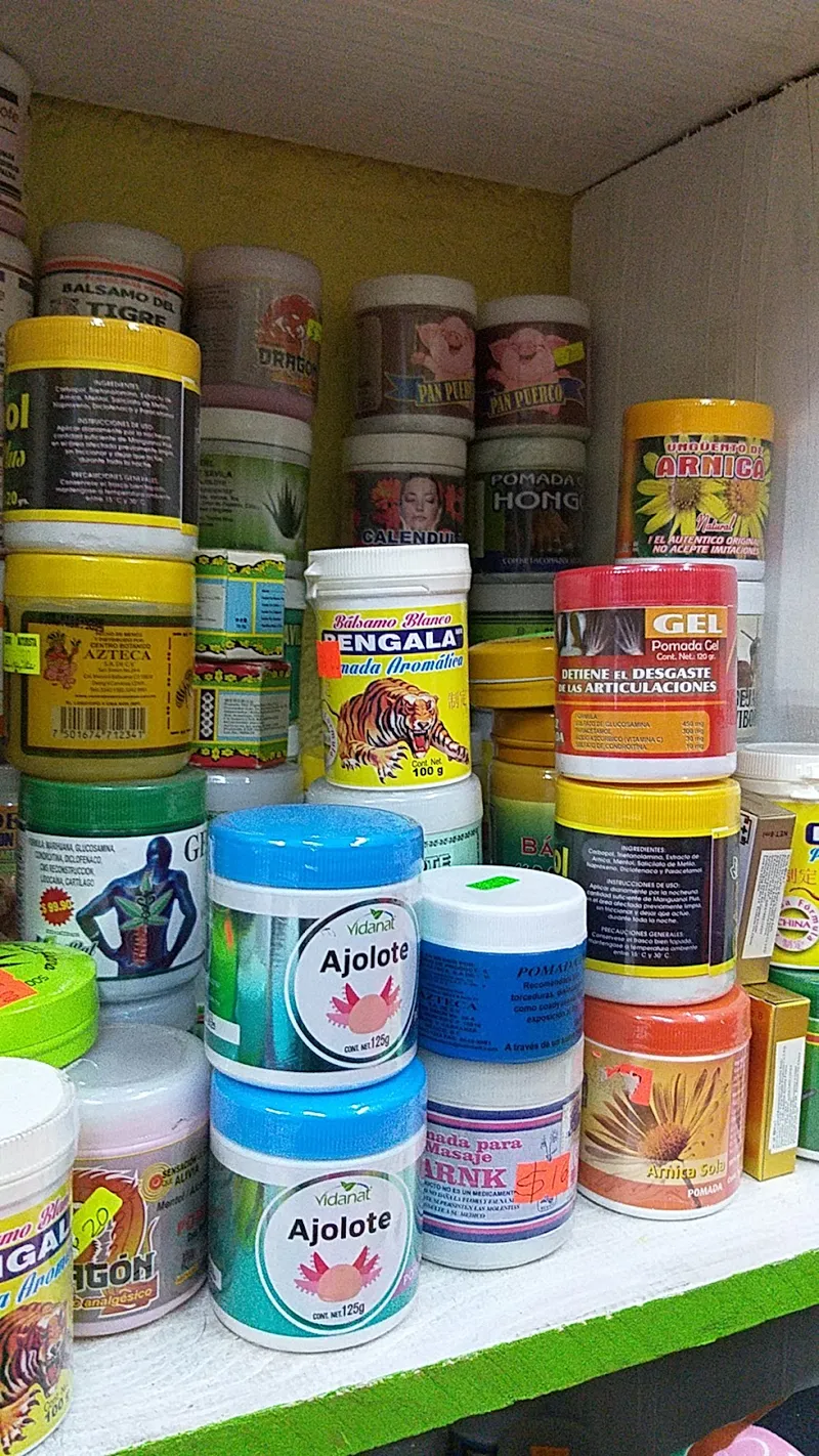 Interior de tienda naturista Centro Naturista en Ciudad de México