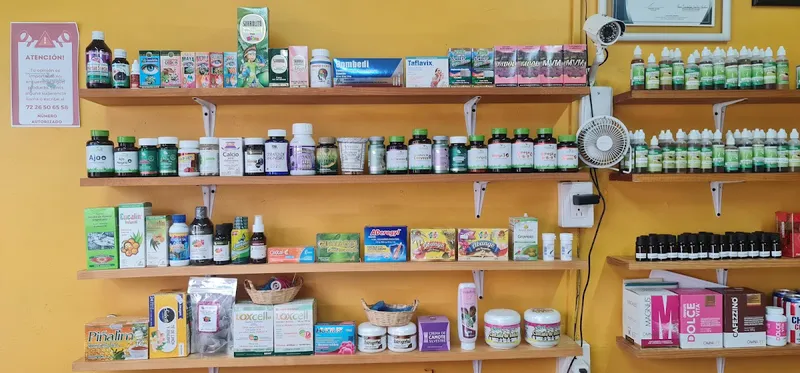 Interior de tienda naturista Centro Naturista NATURALIA en Metepec