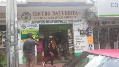 Interior de tienda naturista CENTRO NATURISTA VIDA Y SALUD en Ciudad de México