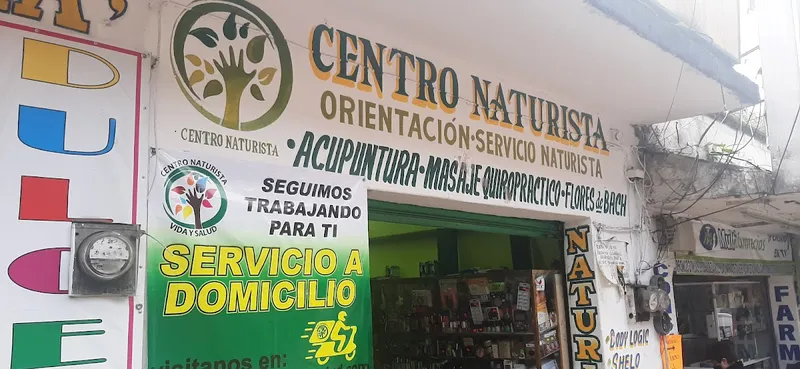 Interior de tienda naturista CENTRO NATURISTA VIDA Y SALUD en Ciudad de México