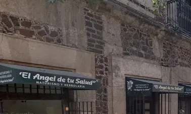 Interior de tienda naturista EL ÁNGEL DE TU SALUD MESONES en Ciudad de México