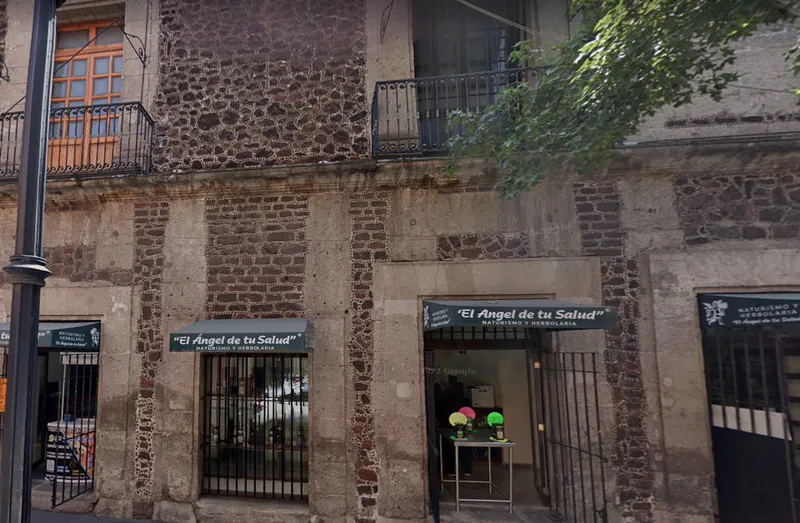 Interior de tienda naturista EL ÁNGEL DE TU SALUD MESONES en Ciudad de México