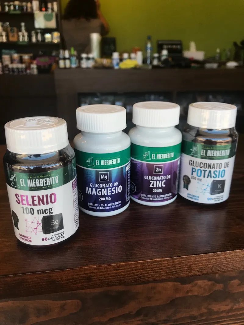 Interior de tienda naturista El Hierberito Centro en Heroica Puebla de Zaragoza