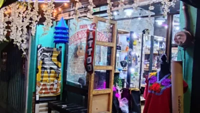 Interior de tienda naturista El Huacal - Diseño Mexicano en Ciudad de México