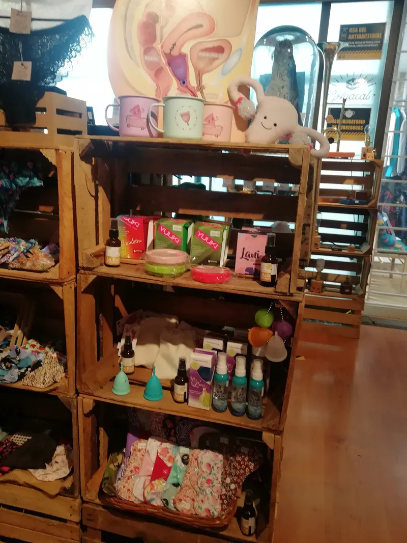 Interior de tienda naturista El Huacal - Diseño Mexicano en Ciudad de México