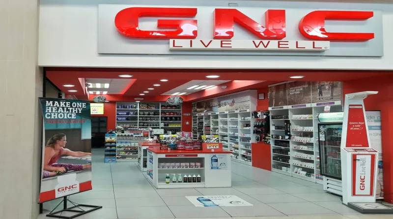 Interior de tienda naturista GNC Pradera Xela en City