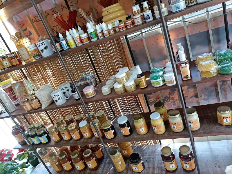 Interior de tienda naturista La Casa de las Abejas en Ciudad de México