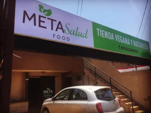 Interior de tienda naturista MetaSalud Tienda Vegana Naturista en San Nicolás de los Garza