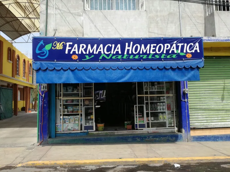Interior de tienda naturista Mi Farmacia Homeopática y Naturista Tecámac en Tecámac de Felipe Villanueva