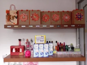 Interior de tienda naturista Natura Tlalnepantla en Tlalnepantla