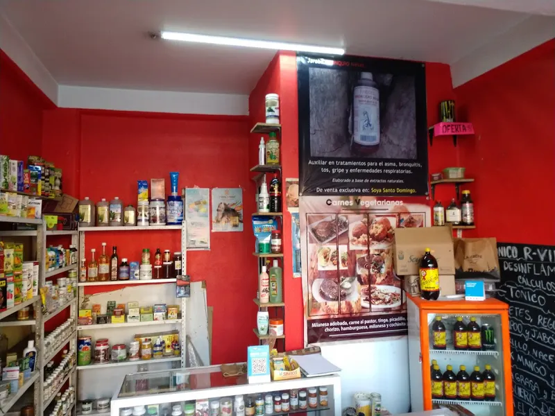 Interior de tienda naturista Naturista Santo Domingo en Ciudad de México