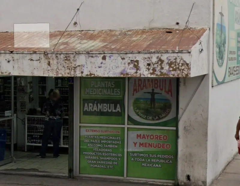 Interior de tienda naturista PLANTAS MEDICINALES ARÁMBULA MATRÍZ NATURISTA en Chihuahua