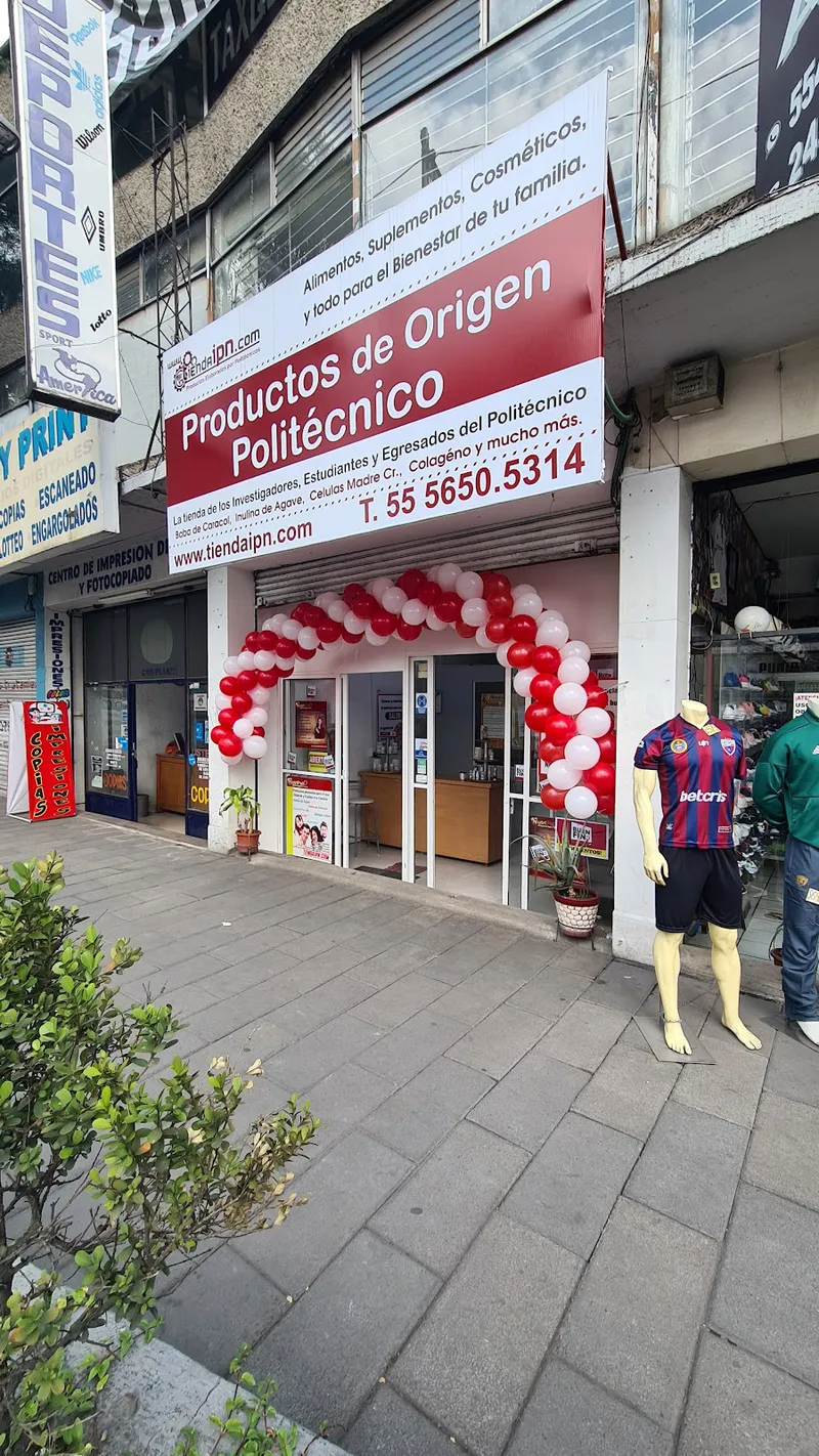 Interior de tienda naturista Productos Politécnico TIENDAIPN .COM IPN Productos en Ciudad de México