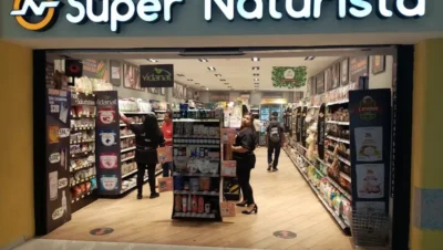 Interior de tienda naturista Súper Naturista en Ciudad López Mateos