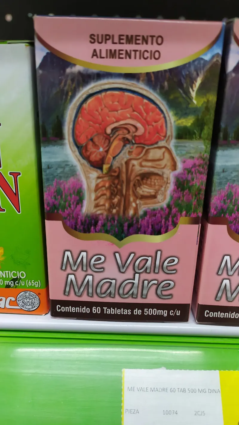 Interior de tienda naturista Súper Naturista en Ciudad Nicolás Romero