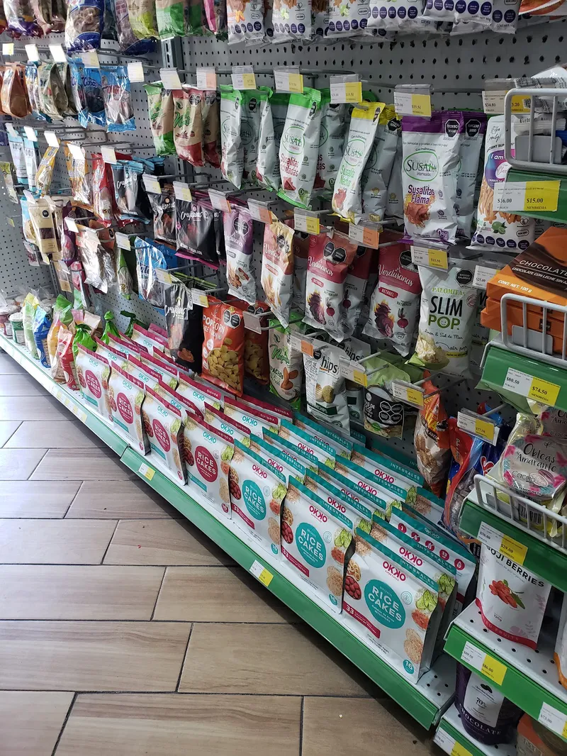 Interior de tienda naturista Súper Naturista en Heroica Puebla de Zaragoza