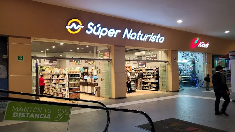 Interior de tienda naturista Súper Naturista en Santa Lucía del Camino