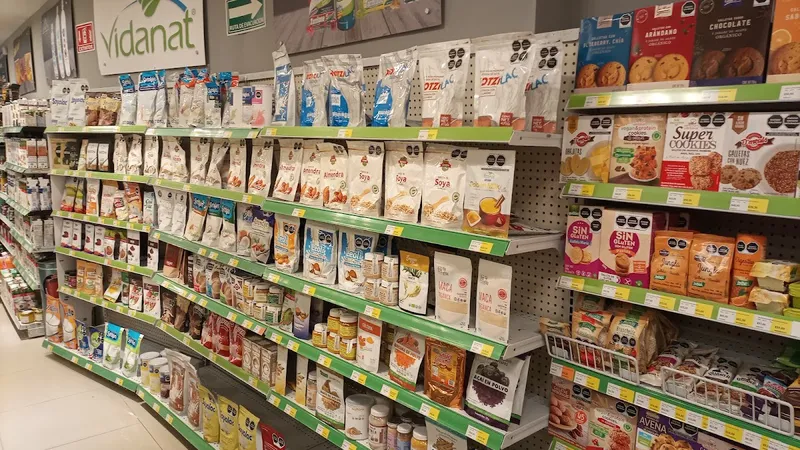 Interior de tienda naturista Súper Naturista en Tampico