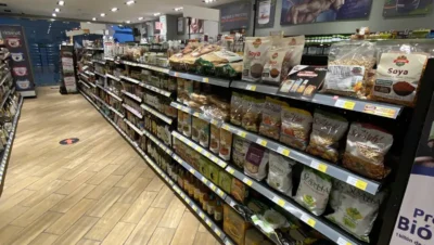 Interior de tienda naturista Súper Naturista en Tlalnepantla