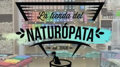 Interior de tienda naturista Tienda del Naturópata en León de los Aldama