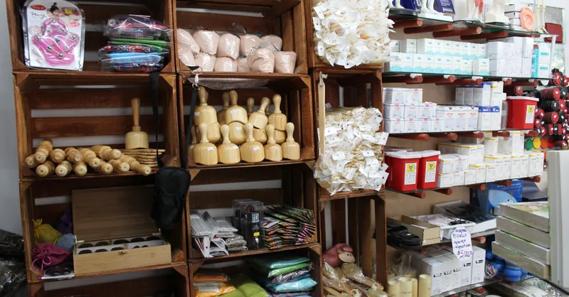 Interior de tienda naturista Tienda del Naturópata en León de los Aldama