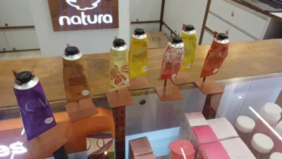 Interior de tienda naturista Tienda Natura - Galerías Serdán en México