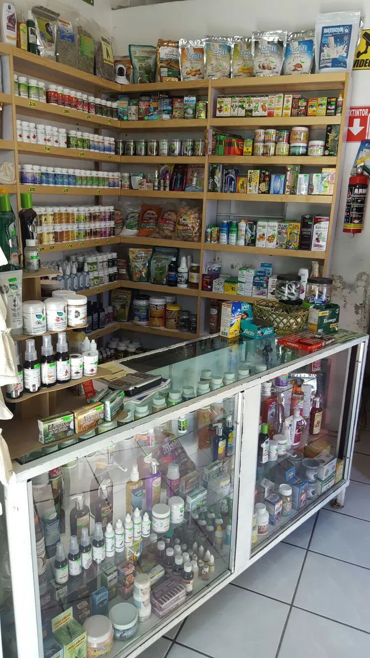 Interior de tienda naturista Tienda Naturista Argonza en Guadalajara