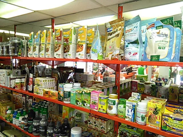 Interior de tienda naturista Tienda Naturista Asturias en Ciudad de México