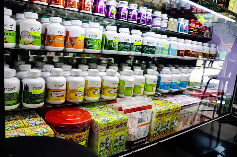 Interior de tienda naturista Tienda Naturista Caalfrabet (Merced) en Ciudad de México