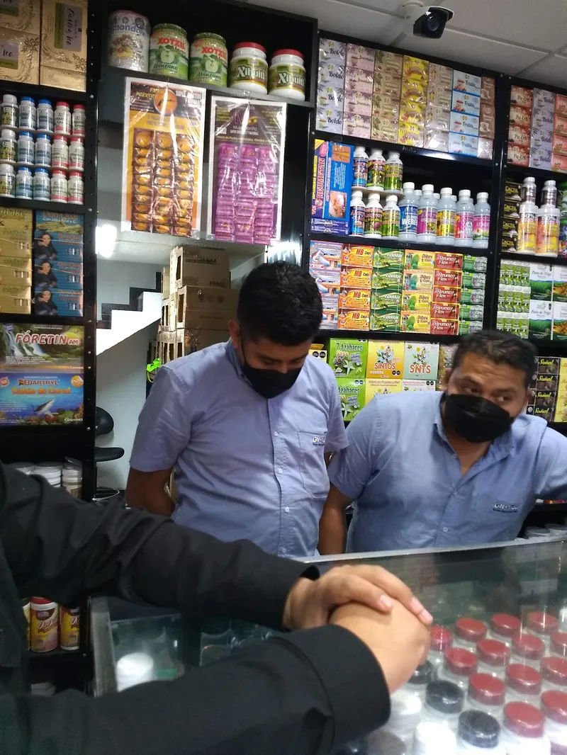 Interior de tienda naturista Tienda Naturista Caalfrabet (Tepito) en Ciudad de México