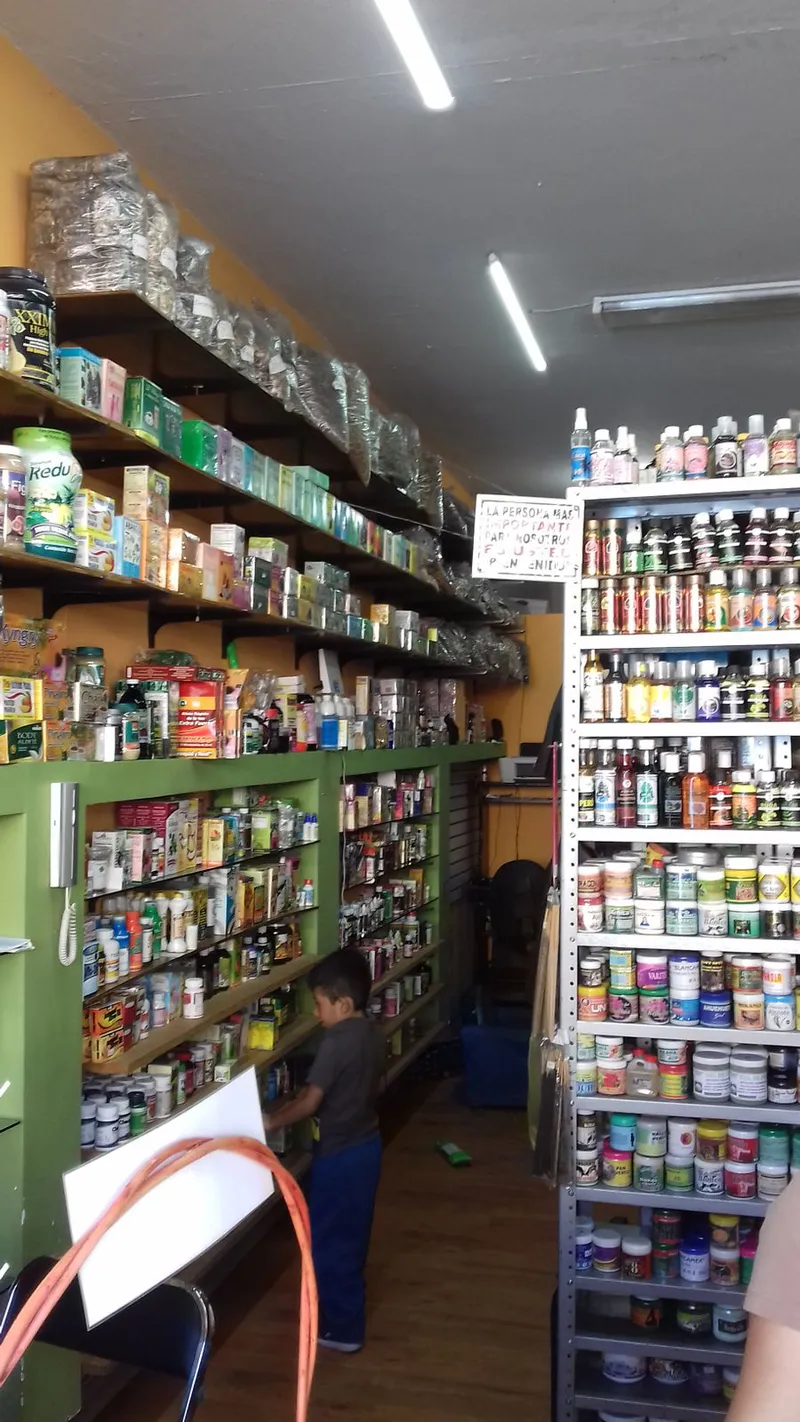 Interior de tienda naturista Tienda naturista de uruapan en Uruapan