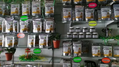 Interior de tienda naturista Tienda Naturista Don Juanito en Ciudad Lázaro Cárdenas