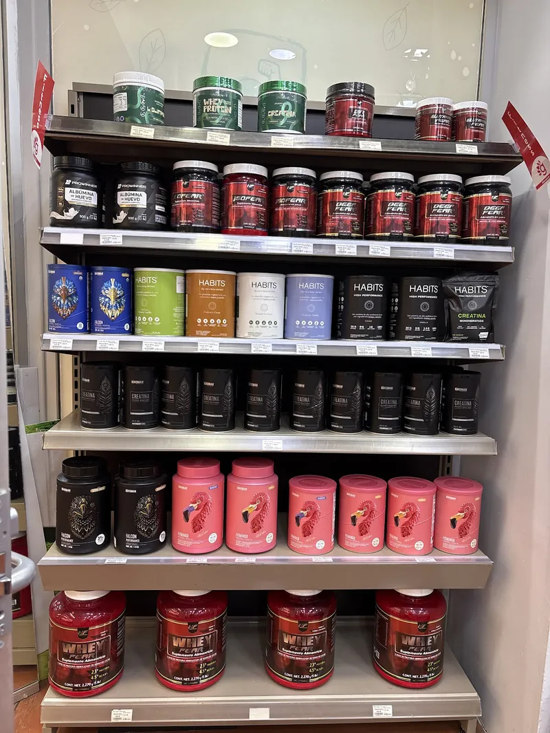 Interior de tienda naturista Tienda Naturista El Girasol en Durango