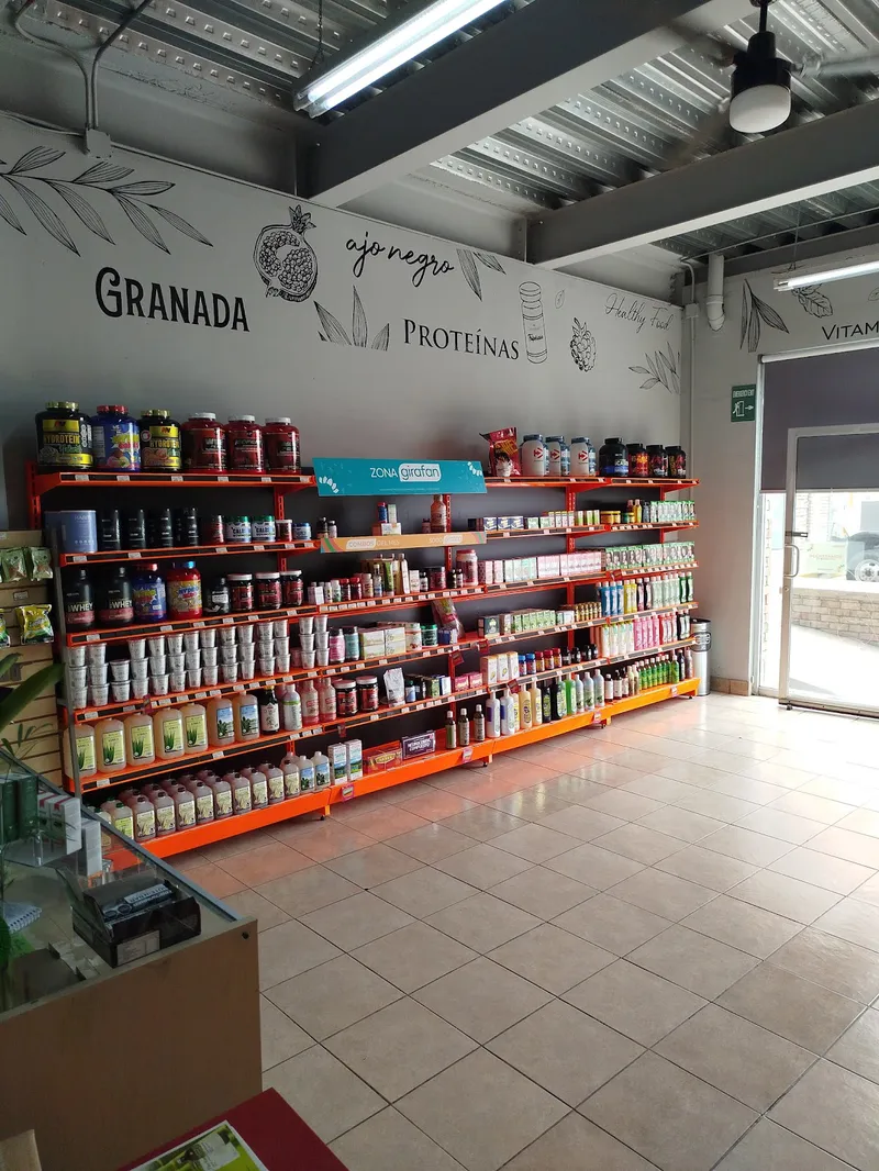 Interior de tienda naturista Tienda Naturista El Girasol en Tijuana