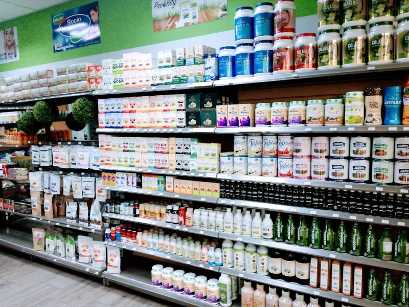 Interior de tienda naturista Tienda Naturista El Girasol Torres Landa en León de los Aldama