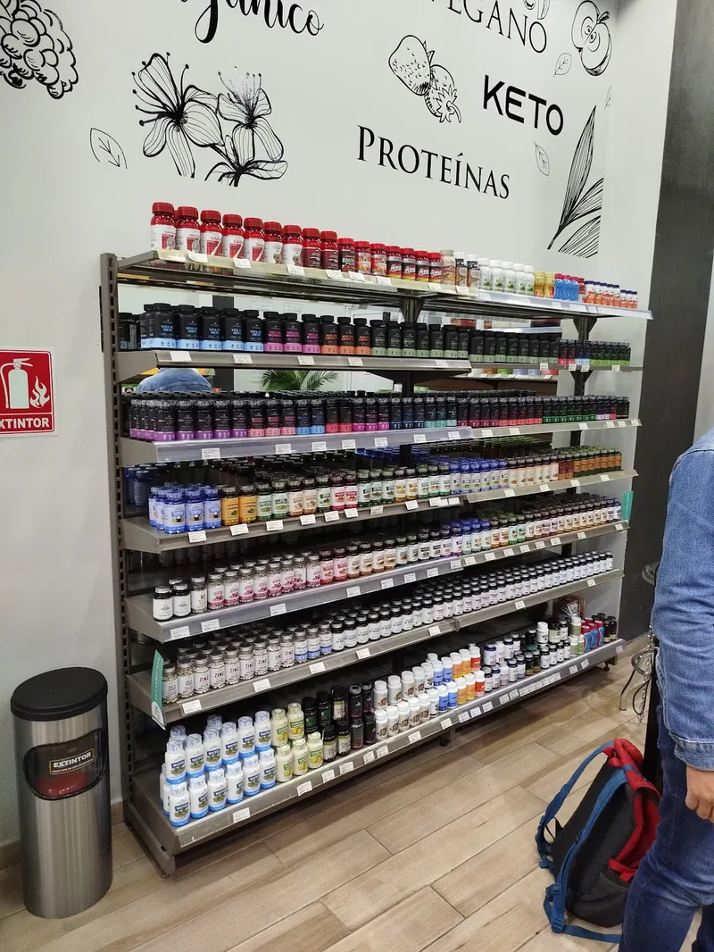 Interior de tienda naturista Tienda Naturista El Girasol Villasunción en Aguascalientes