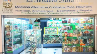 Interior de tienda naturista TIENDA NATURISTA. "El SENDERO NATURAL" en Ciudad de México