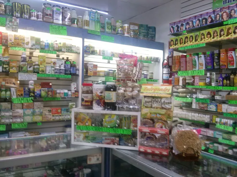 Interior de tienda naturista TIENDA NATURISTA. 