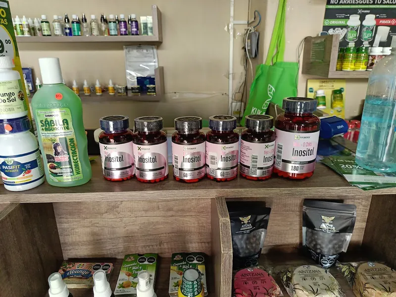 Interior de tienda naturista Tienda Naturista Kukamonga Gonzalez Ortega en Guadalajara