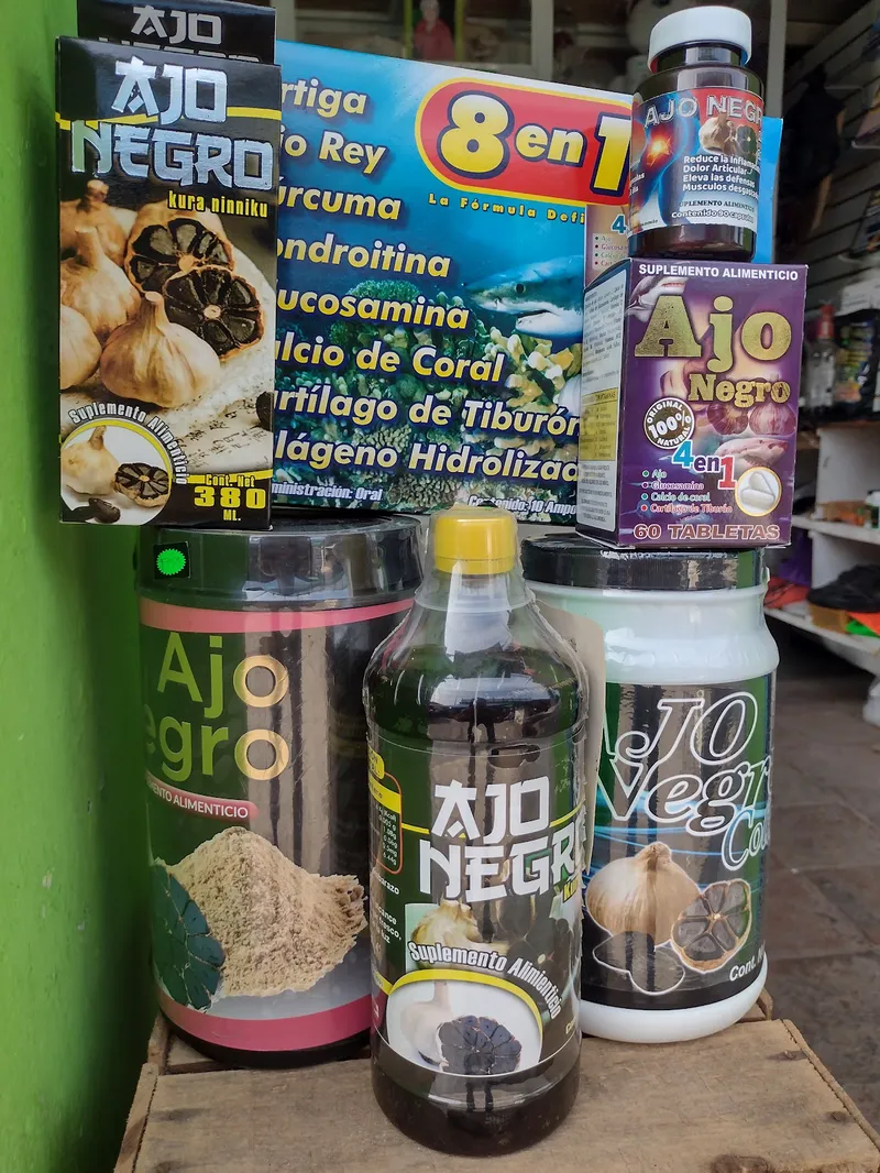 Interior de tienda naturista Tienda Naturista La Casa Verde en Coyutla