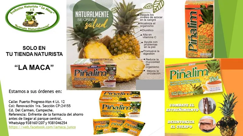 Interior de tienda naturista Tienda Naturista La Maca en Ciudad del Carmen